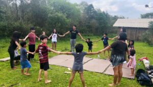 Celebração na Serra do Mar encerra ciclo de oficinas da Sutil Companhia de Dança na Aldeia Tupã Nhe’é Kretã