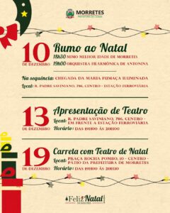 Confira a programação do Natal em Morretes